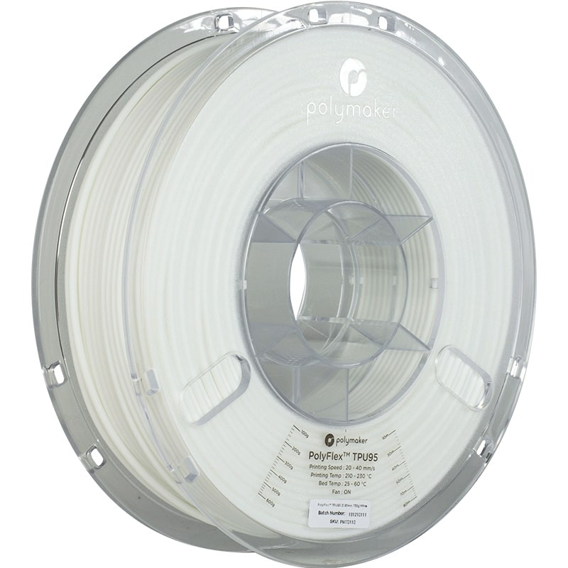 PolyFlex TPU95 Weiß - 2.85mm - 750 g