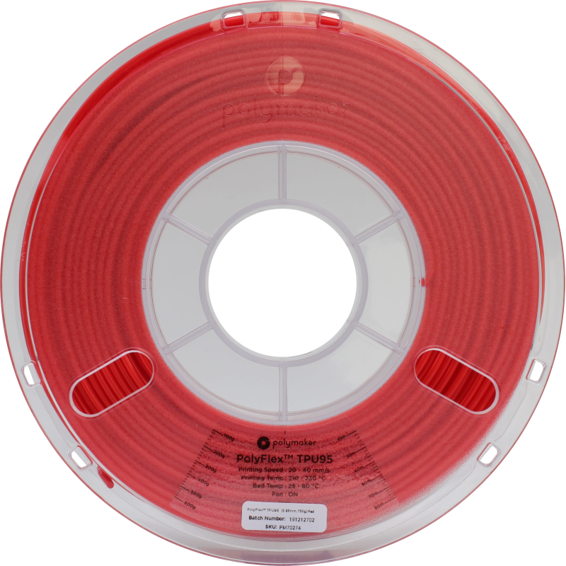 PolyFlex TPU95 Rot - 2.85mm - 750 g (2)