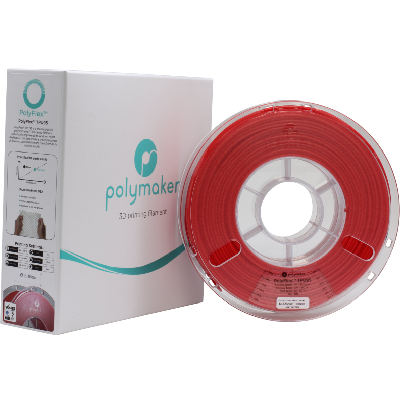 PolyFlex TPU95 Rot - 2.85mm - 750 g (5)