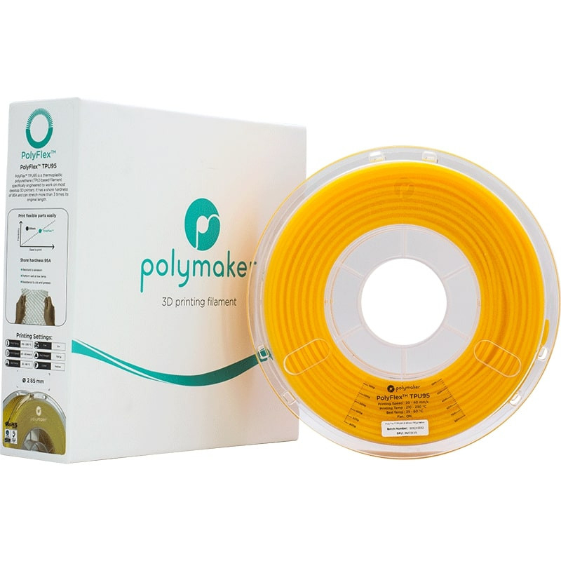 PolyFlex TPU95 Gelb - 2.85mm - 750 g (5)