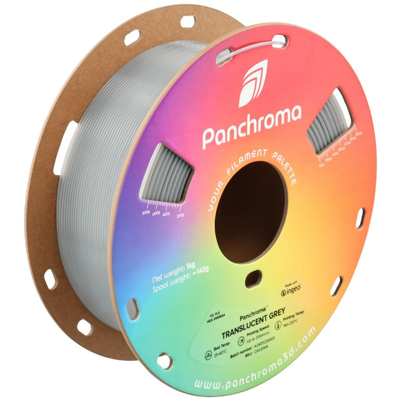 Panchroma™ PLA Translucent Grey - 1.75mm - 1kg