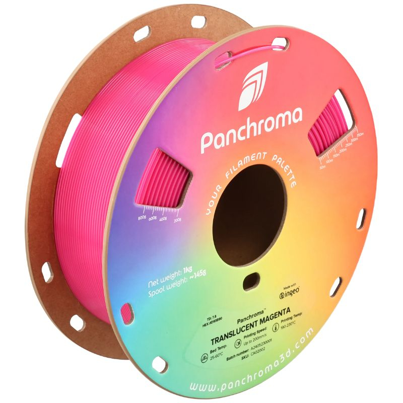 Panchroma™ PLA Translucent Magenta - 1.75mm - 1kg