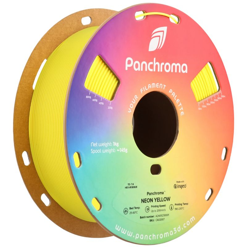 Panchroma™ PLA Neon Yellow - 1.75mm - 1kg