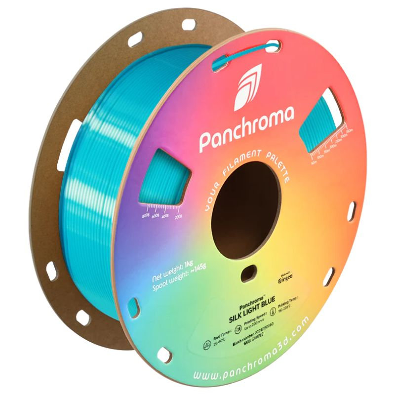 Panchroma™ PLA Silk Light Blue - 1.75mm - 1kg