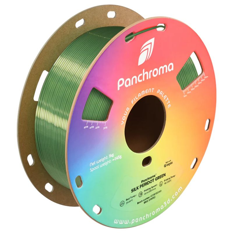 Panchroma™ PLA Silk Peridot Green - 1.75mm - 1kg