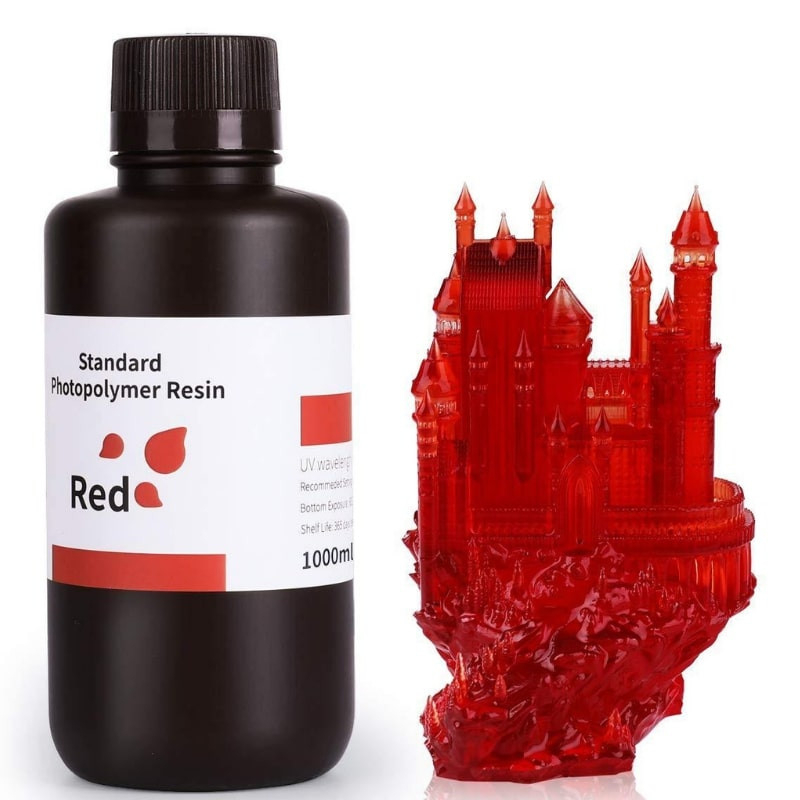 Standardresin Rot Elegoo - 1000 ml