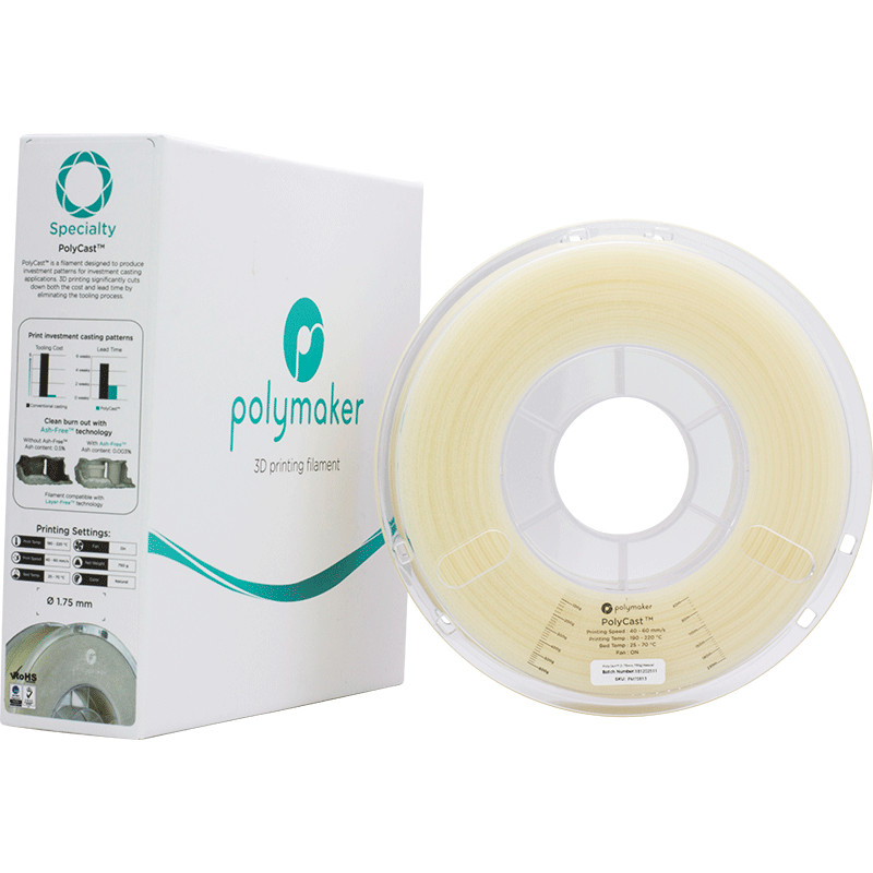 PolyCast Natural - 1.75mm - 750 g (5)