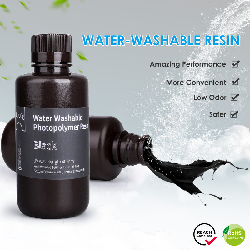 Wasserabweisendes Harz Schwarz Elegoo - 1000 ml (4)