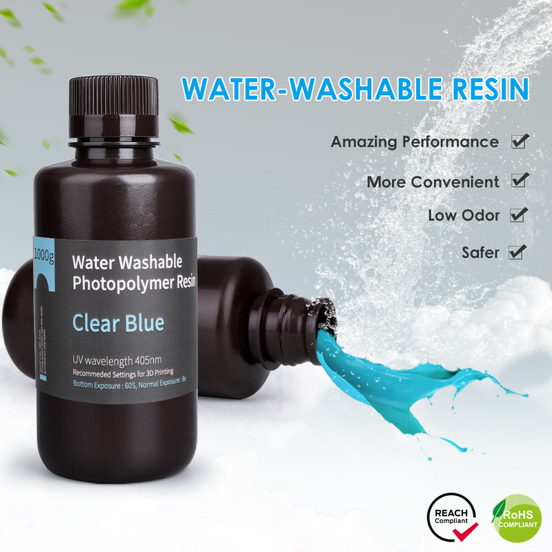 Wasserabweisendes Harz Hellblau Elegoo - 1000 ml (4)