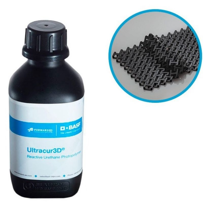 Harz Ultracur3D® ST 45 B (Schwarz) BASF - 1 kg