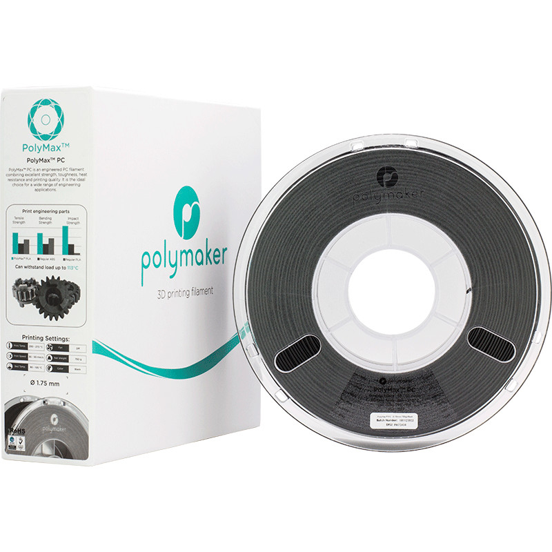 PolyMax PC Schwarz - 1.75mm - 750 g