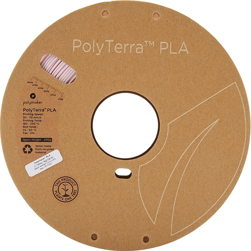 PolyTerra PLA Candy - 1.75mm - 1 kg - Vorderseite