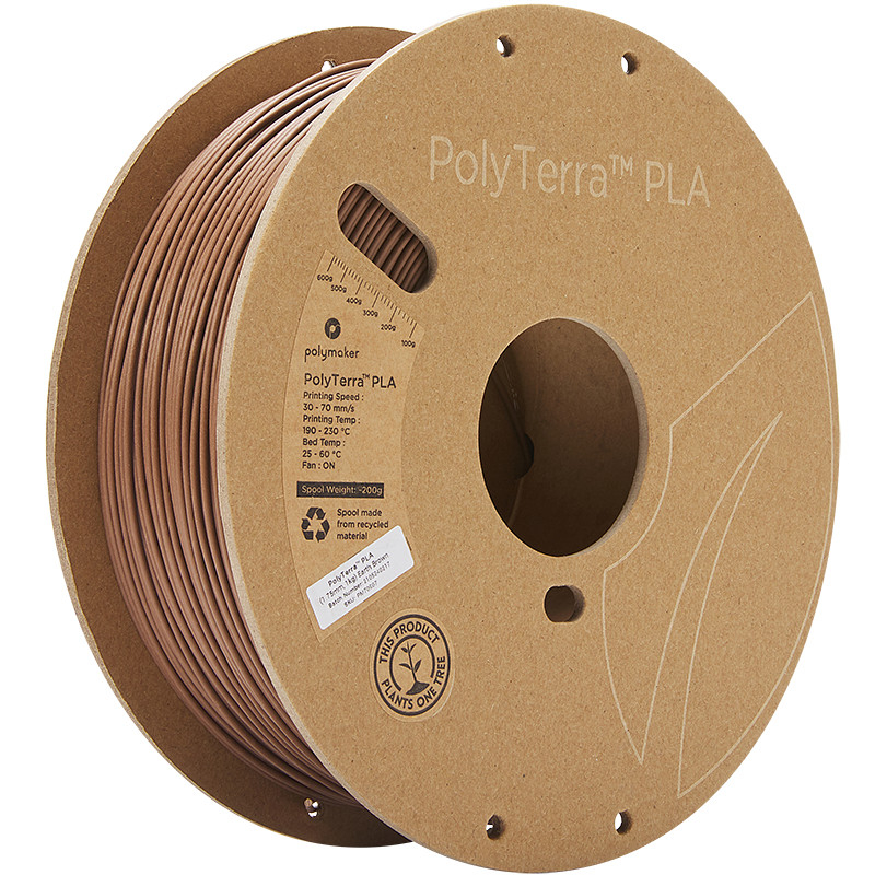 PolyTerra PLA Erdbraun (Earth Brown) - 1.75mm - 1 kg