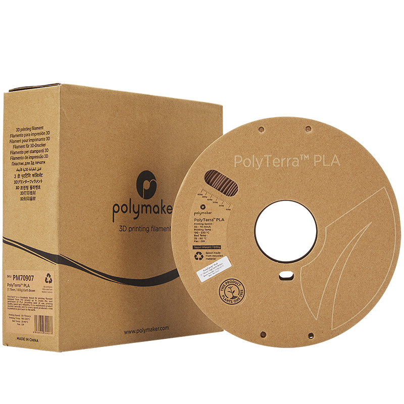 PolyTerra PLA Erdbraun (Earth Brown) - 1.75mm - 1 kg