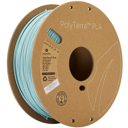 PolyTerra PLA Marmorierter Schiefergrau (Marble Slate Grey) - 1.75mm - 1 kg