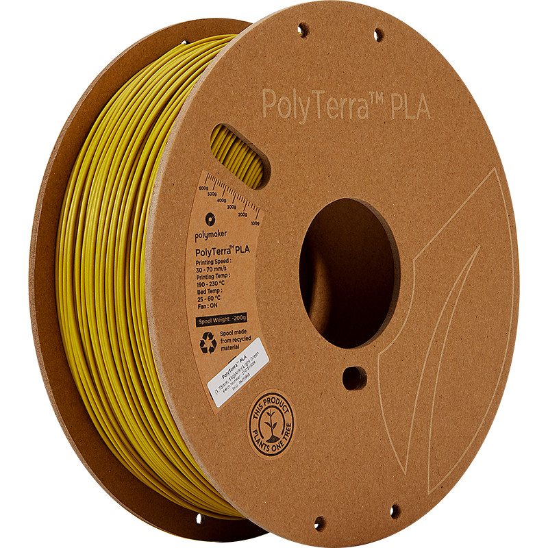 PolyTerra PLA Armeegrün (Army Ligh Green) - 1.75mm - 1 kg