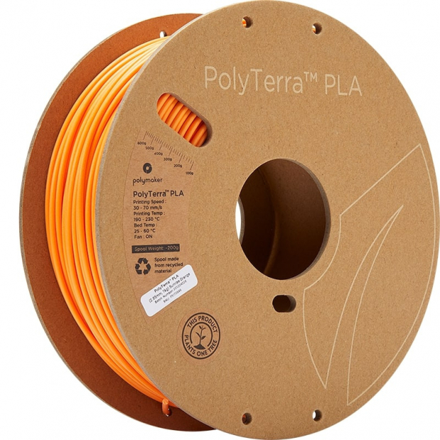 PolyTerra PLA Sunrise Orange - 2.85mm - 1 kg