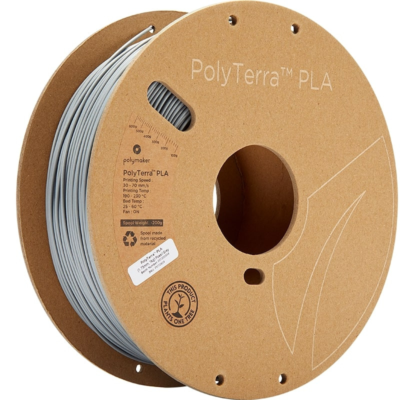 PolyTerra PLA Fossilgrau - 1.75mm - 1 kg1