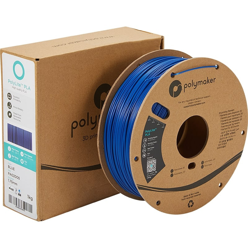 PLA Blau Polymaker - 1.75mm - 1 kg