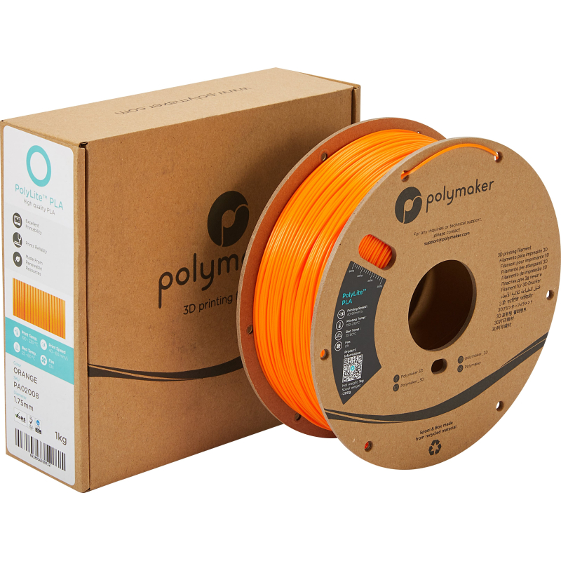 PolyLite-Packung PLA Orange - 1.75mm - 1 kg