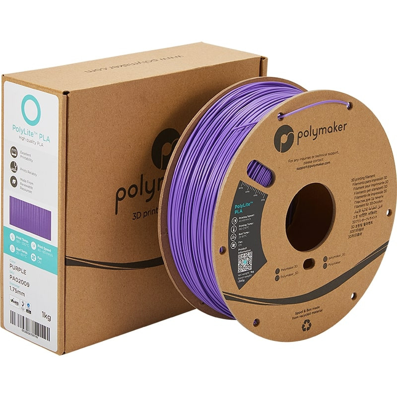 PolyLite-Verpackung PLA Violett - 1.75mm - 1 kg