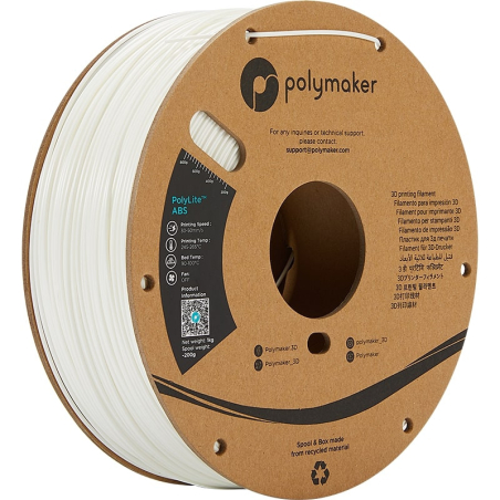 PolyLite ABS Weiß - 1.75mm - 1 kg