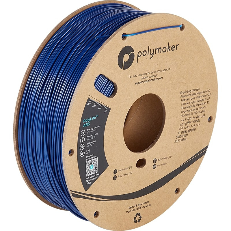 ABS PolyLite Blau - 1.75mm - 1 kg