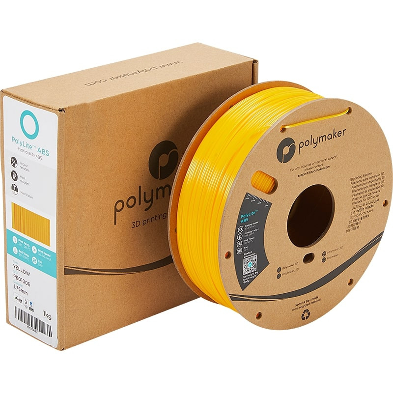 PolyLite-Packung ABS Gelb - 1.75mm - 1 kg