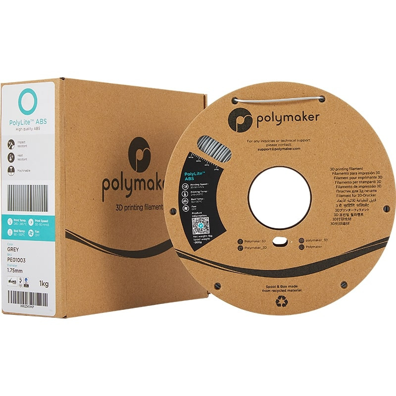 Filament ABS Grau - 1.75mm - 1 kg