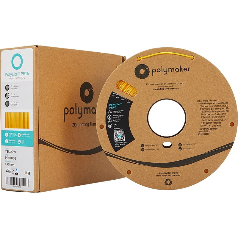 PolyLite-Packung PETG Gelb - 1.75mm - 1 kg