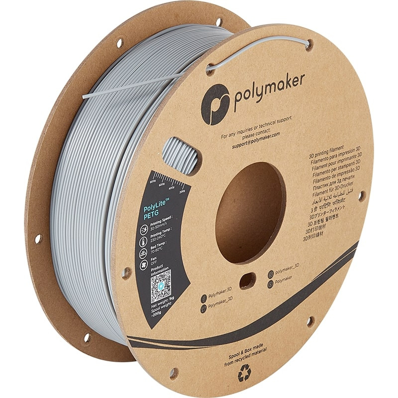 Polymaker PETG Grau - 1.75mm - 1 kg