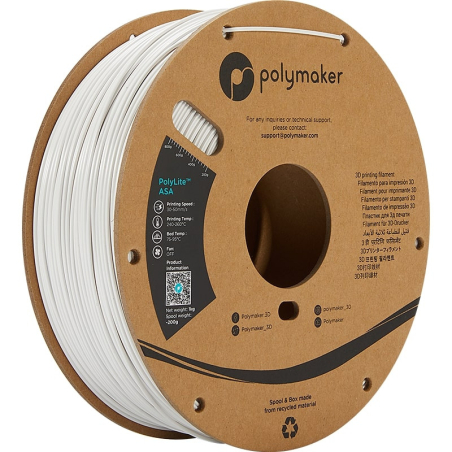 PolyLite ASA Weiß - 1.75mm - 1 kg