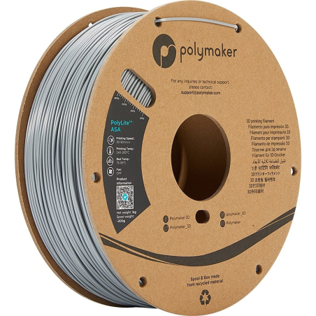 PolyLite ASA Grau - 1.75mm - 1 kg