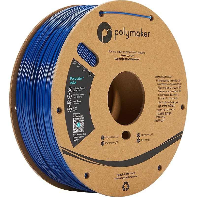 PolyLite ASA Blau - 1.75mm - 1 kg