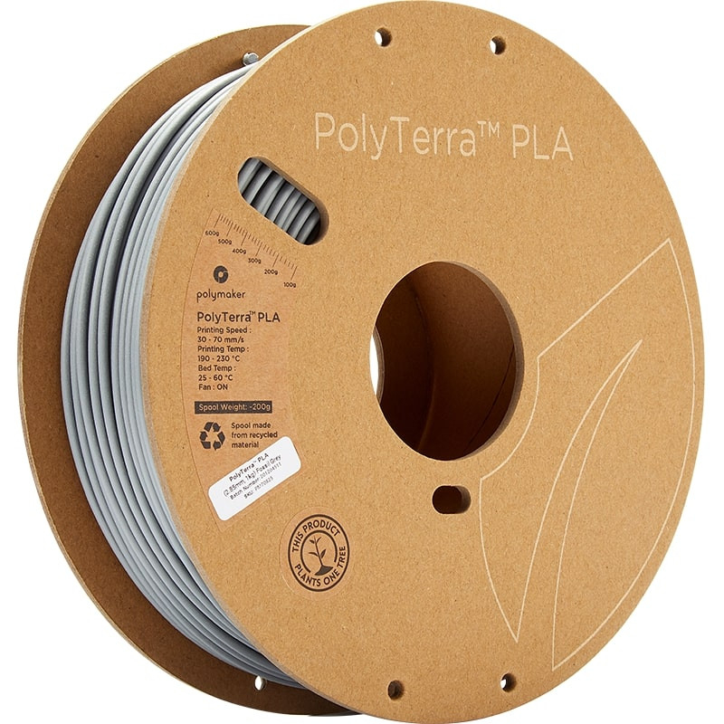 PolyTerra PLA Fossilgrau - 2.85mm - 1 kg1