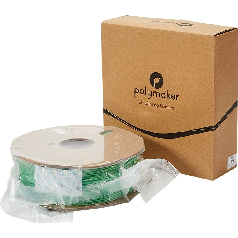 PolyTerra+ PLA Grün - 1.75mm - 1 kg Verpackung