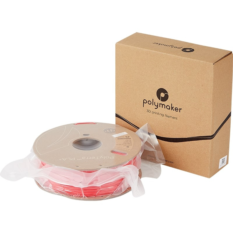 Verpackung PolyTerra+ PLA Rot - 1.75mm - 1 kg