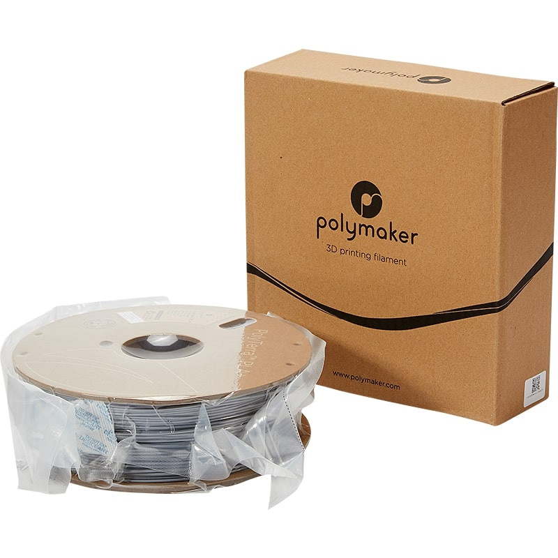 Verpackung PolyTerra+ PLA Grau - 1.75mm - 1 kg