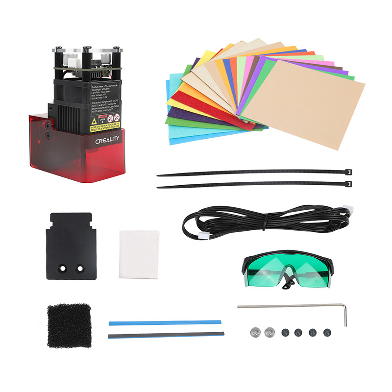 Packaging Lasermodul für Creality Ender 3 S1 und S1 Pro (24V 1.6W)