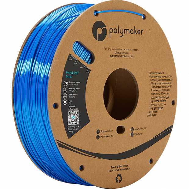 Polylite Silk PLA Blau - 1.75mm - 1 kg