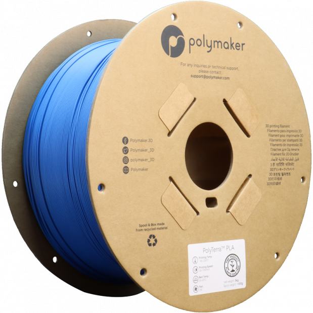 PolyTerra PLA Saphirblau - 1.75mm - 3 kg