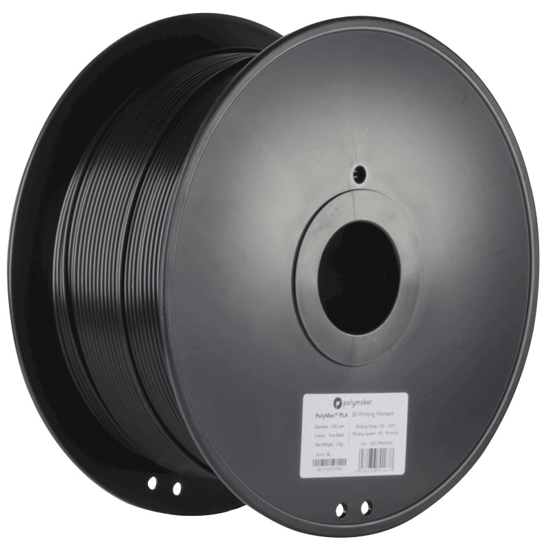 PolyMax PLA Schwarz - 2.85mm - 3 kg