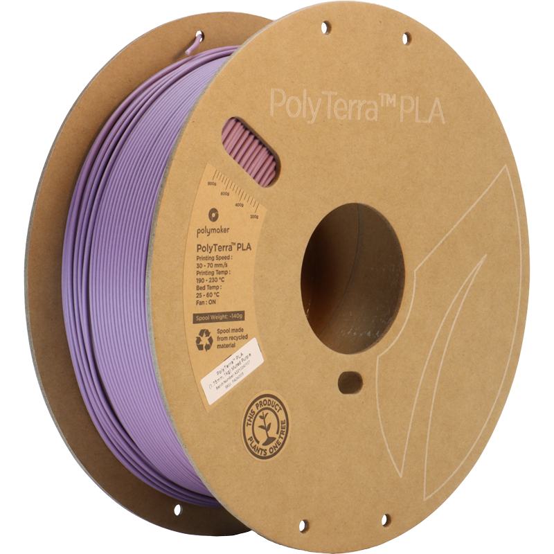 PolyTerra PLA Muted Purple (Violett) - 1.75mm - 1 kg