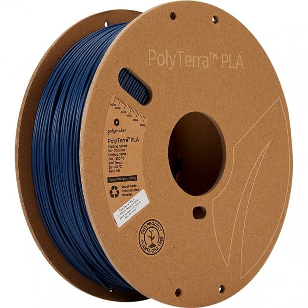 PolyTerra PLA Armeeblau (Army Blue) - 1.75mm - 1 kg