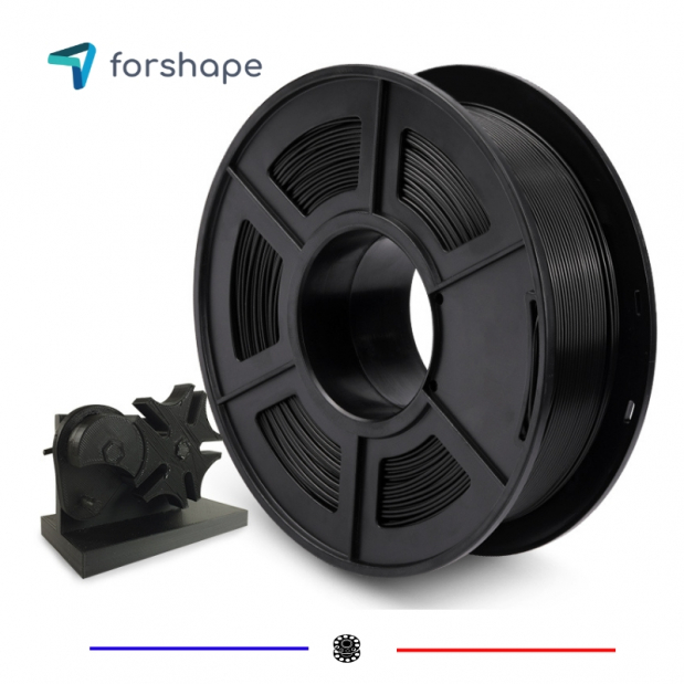 ecoPLA Schwarz Forshape - 1,75mm - 1 kg