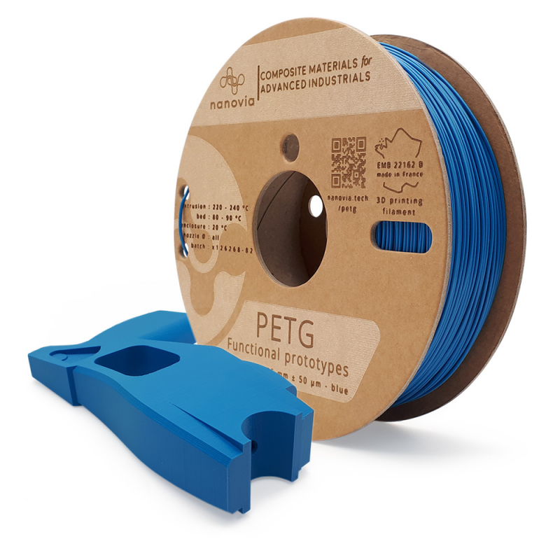 Filament PETG Blau Nanovia