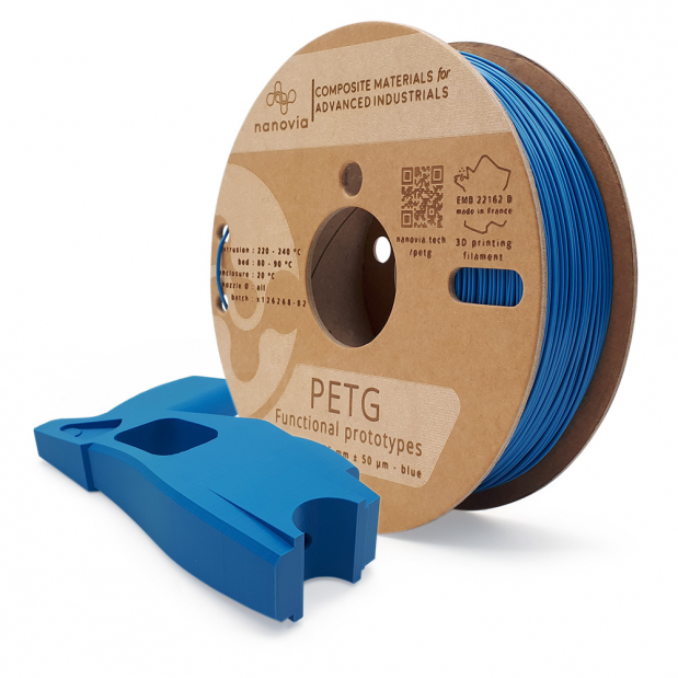 Nanovia PETG Blau - 1.75 mm - 750g