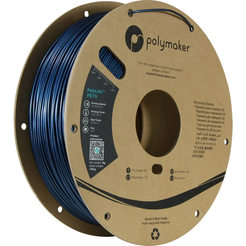 PolyLite PETG Dunkelblau - 1.75mm - 1 kg