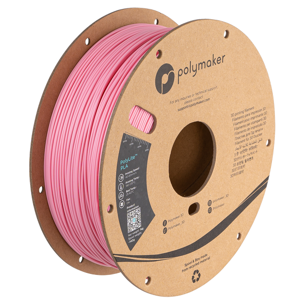 PolyLite PLA Rosa (Pink) - 1.75mm - 1 kg