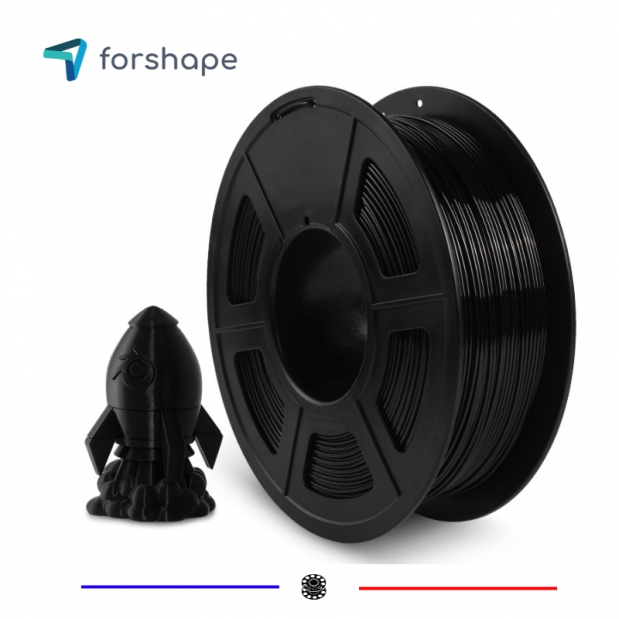 ecoPETG Schwarz Forshape - 1.75mm - 1 kg